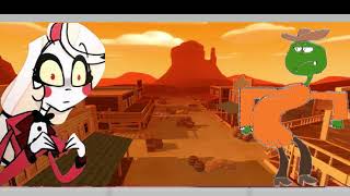 charlie vs bad cowboy jim zombie be like