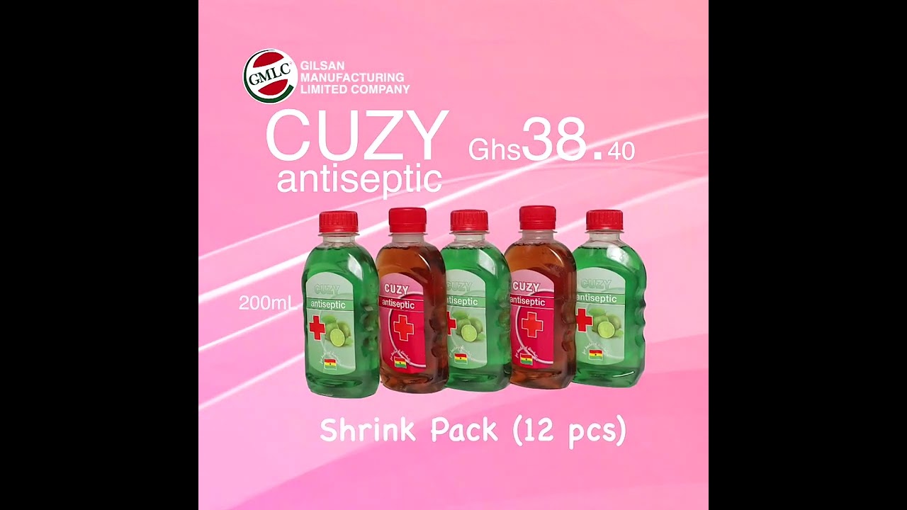 CUZY Antiseptic Packages