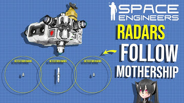 Ship Radar Followers to Detect Enemies, Space Engineers Automatons