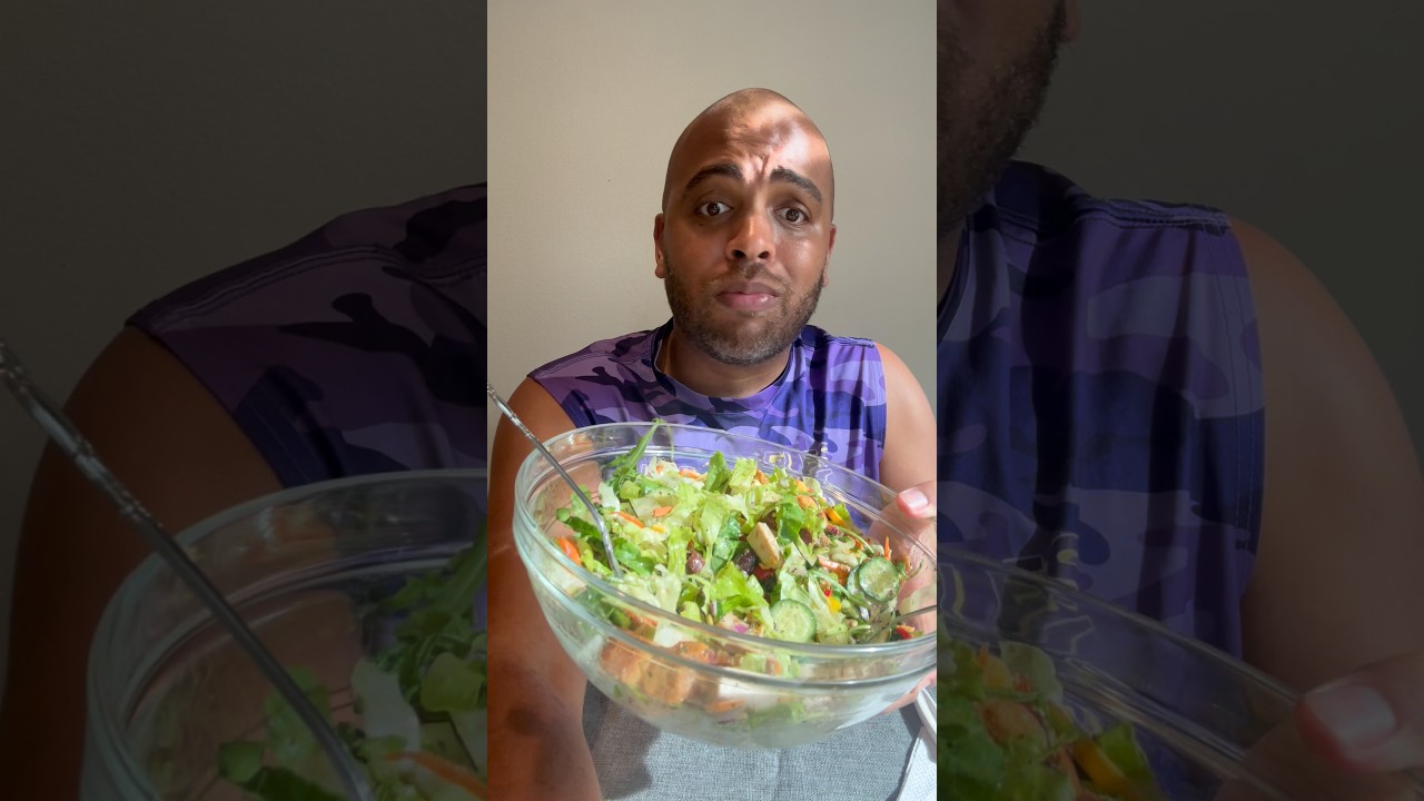 Cobb salad with Rock Mercury 