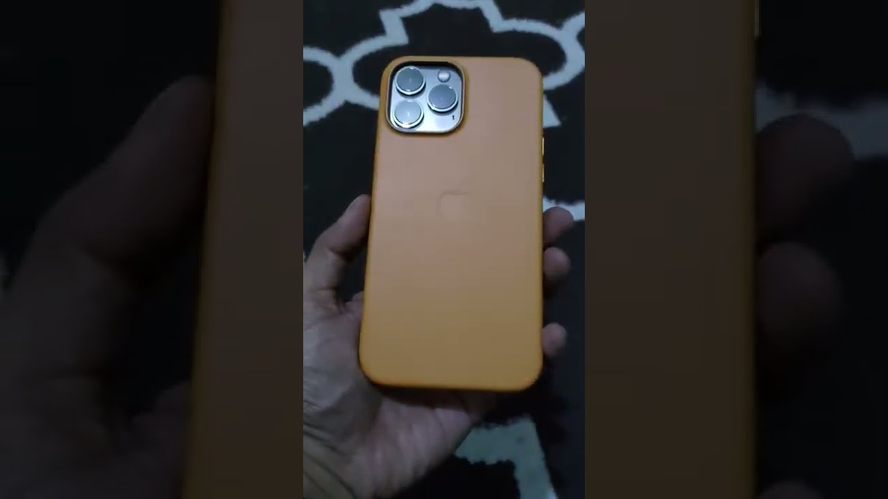 Apple Leather Case For IPhone 13 Pro Max Golden Brown Iphone Iphone13pro Iphone13promax