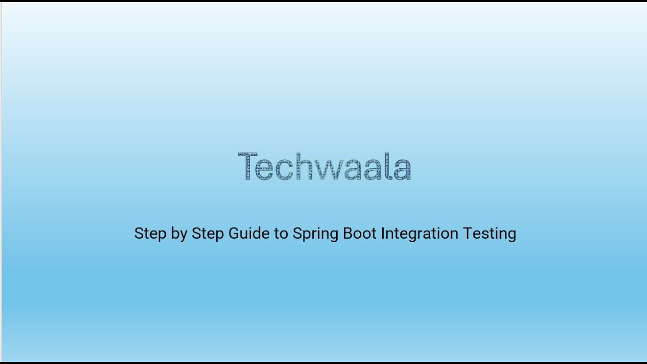 🎯 TestRestTemplate in Spring Boot | Integration Testing Made Easy - YouTube