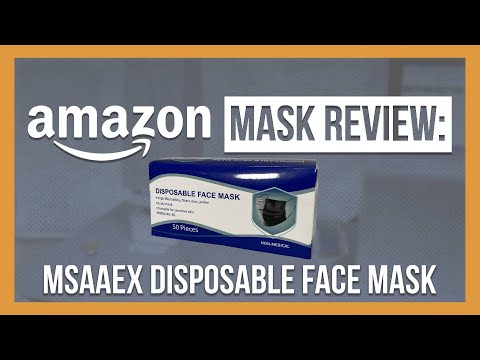 MSAAEX Disposable Face Mask Review