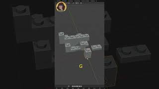 Align Objects easily with Blender #b3d #blender3d #blenderforbegginer #blendertutorial #blender
