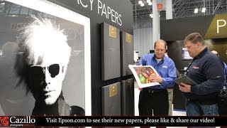 New Epson Legacy Photo Fine Art Papers