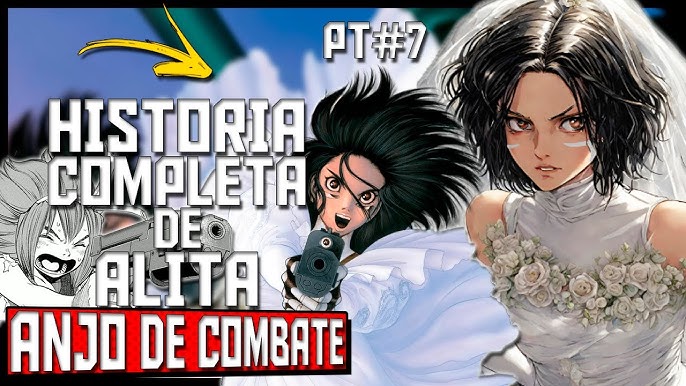ALITA ANJO DE COMBATE - HISTÓRIA COMPLETA DO MANGÁ vol 1