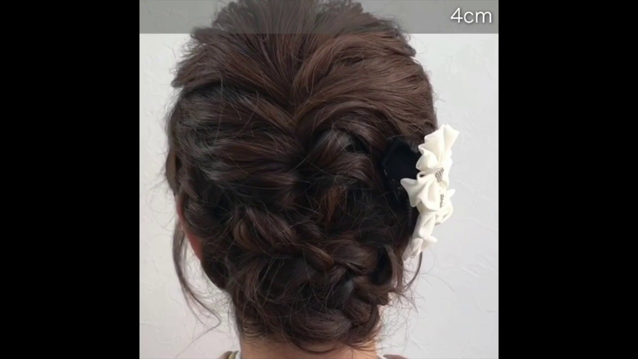入学式 成人式 謝恩会 結婚式 着付け 和装ヘアセット ヘアアレンジなどもお任せ Youtube