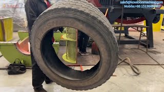 Tire Double Shaft Shredder to Process Truck Tire-Customer Inspection by Sherry Zhang 85 views 1 month ago 1 minute, 13 seconds