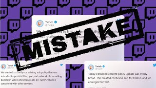 Twitch Streamers Can't Run Ads!? New Ad Policy