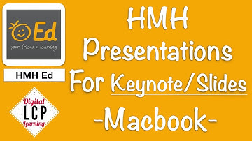 HMH Presentation Tool For Keynote/Slides (MacBook) (K-2)