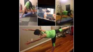 P90x3 Isometrix! Ohhhh muscle burner, leg shaker!!