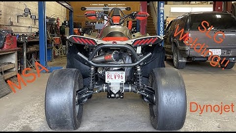2022 Can Am Renegade XMR 1000R Gets SLG Welding Exhaust And Dyno Tune!! ATV REVIEW