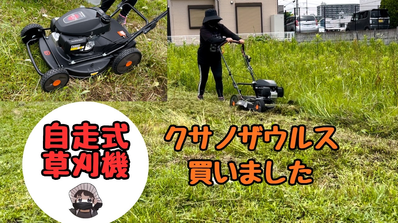 I finally bought the self-propelled mower I've always wanted, the