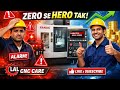 Spindle Lube Pressure Fail Alarm. #fanuc #vtl #hmc #maintenance #cncmachine #jharkhand #electrical  