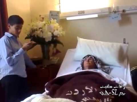 ابو عرب موال تل الزعتر من المستشفى قبل وفاته باسبوع  