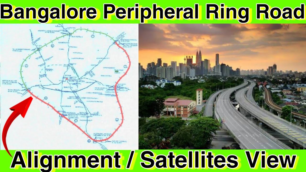 Proposed Satellite Town Ring Road off Sarjapur Road