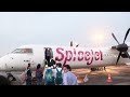 SpiceJet Bombardier Q400 Flight Full Journey | Early Morning Flight | Kolkata-Dibrugarh SG 3745