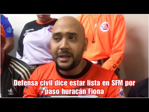 Defensa Civil dice estar lista en SFM por paso huracán Fiona