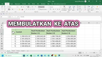 Cara Membulatkan Angka Ke Atas di Excel (Menggunakan Fungsi ROUNDUP)