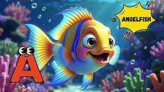 ABC Sea Animals Song for Kids 🐠🌊 | Learn Alphabet A to Z | Fun Ocean Animals | Energypac Kids TV