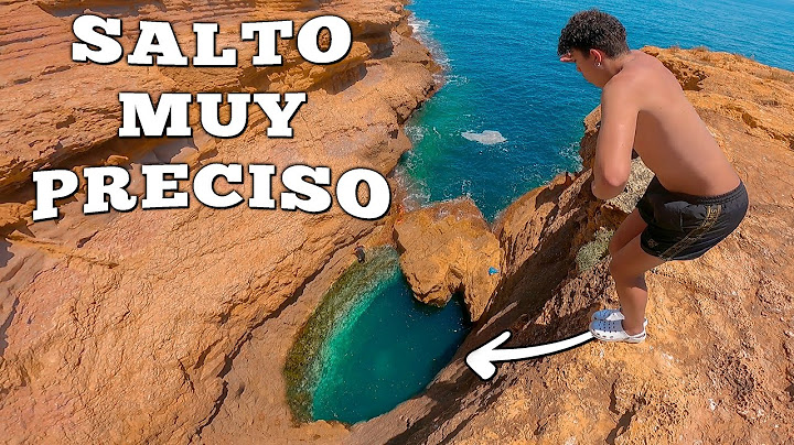 EL SALTO MÁS LOCO DE ESTA CALA SECRETA 🤫