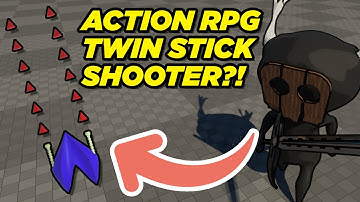 Watch me Make a Twin Stick Shooter Character for my Action RPG