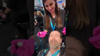 Dr. H.l. Greenberg Of Las Vegas Dermatology Gets Hydrafacial At American Academy Of Dermatology.