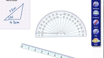 Constructing Triangles Side Angle Side (SAS)