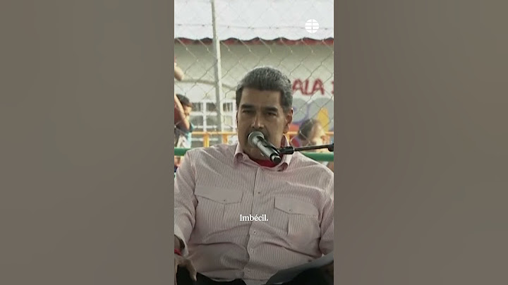 Maduro llama imbécil a Marco Rubio: "A Venezuela no la amenaza nadie"