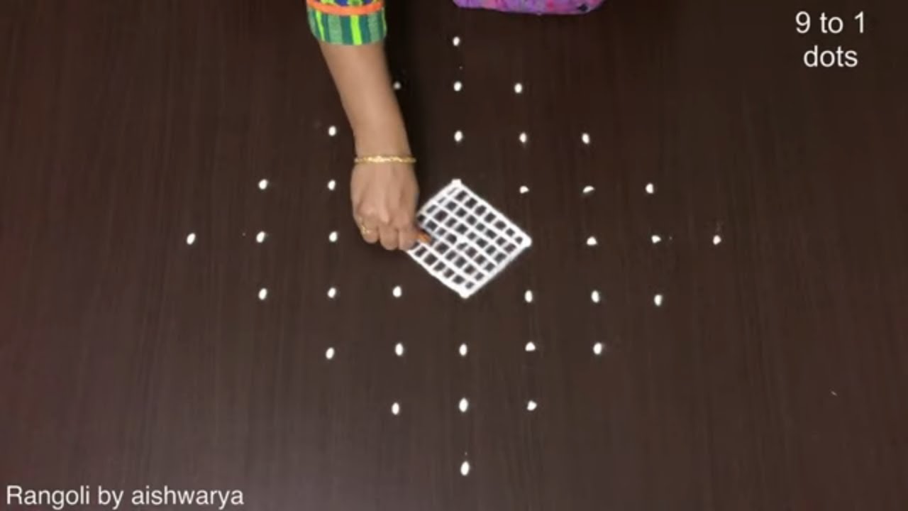 Traditional Kolam Rangoli Designs