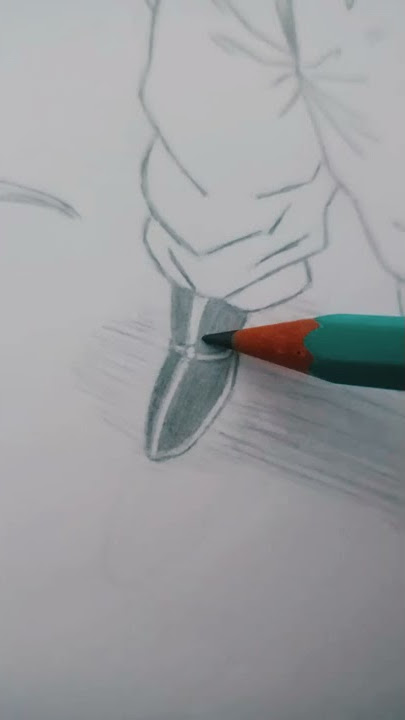 Desafio desenhar o Goku instinto superior só com um traço sem tirar a  caneta do papel #desafio #art #arts #dibujos #desenho #draw