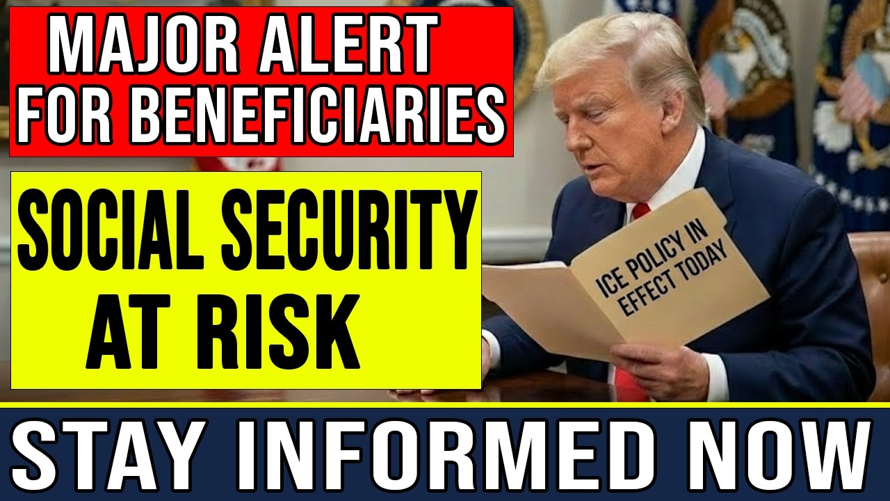 Breaking: ICE Oversight Policy Takes Effect Today – Major Concern for Social Security Beneficiaries
