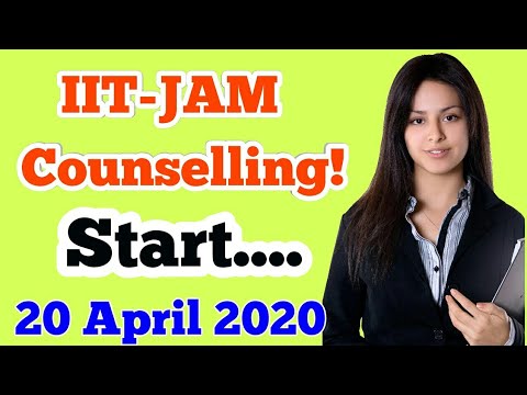 IITJAM COUNSELLING 2020 START. JOAPs Counseling start soon. #IITJAM_COUNSELLING_2020