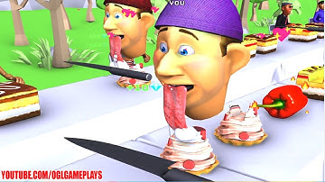 Lick Runner Lick Food - All Levels Gameplay Android,ios #2