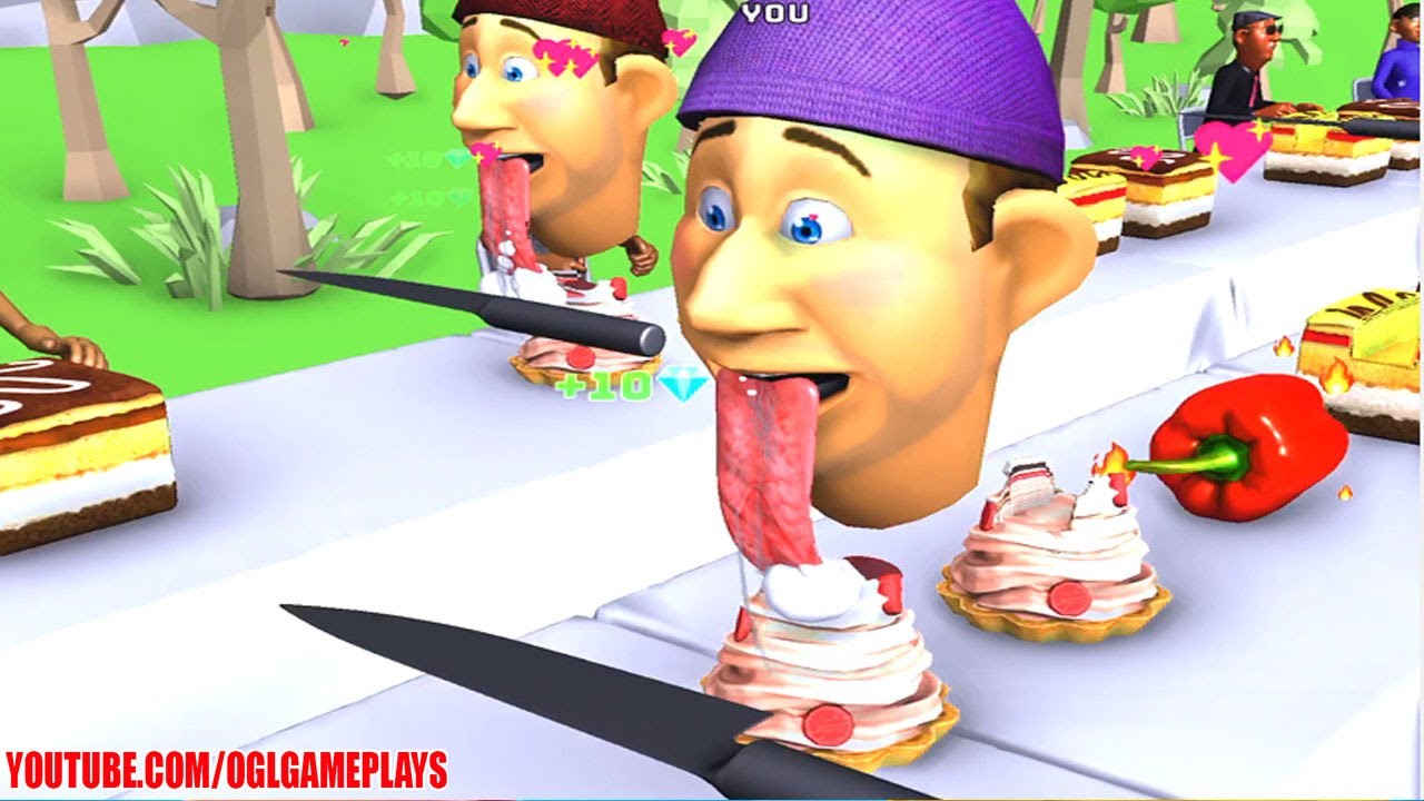 Lick Runner Lick Food - All Levels Gameplay Android,ios #2