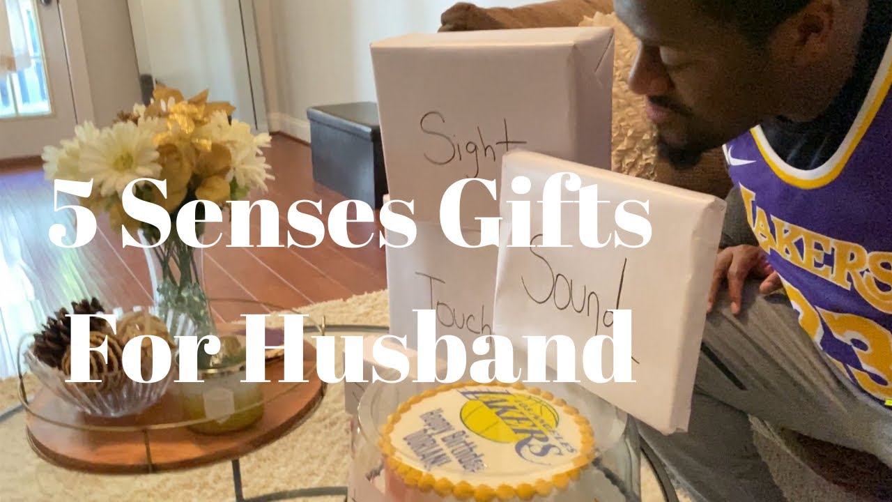 5 senses gift for him/her  Surprise gifts for him, Bday gifts for him, Diy  gifts for him