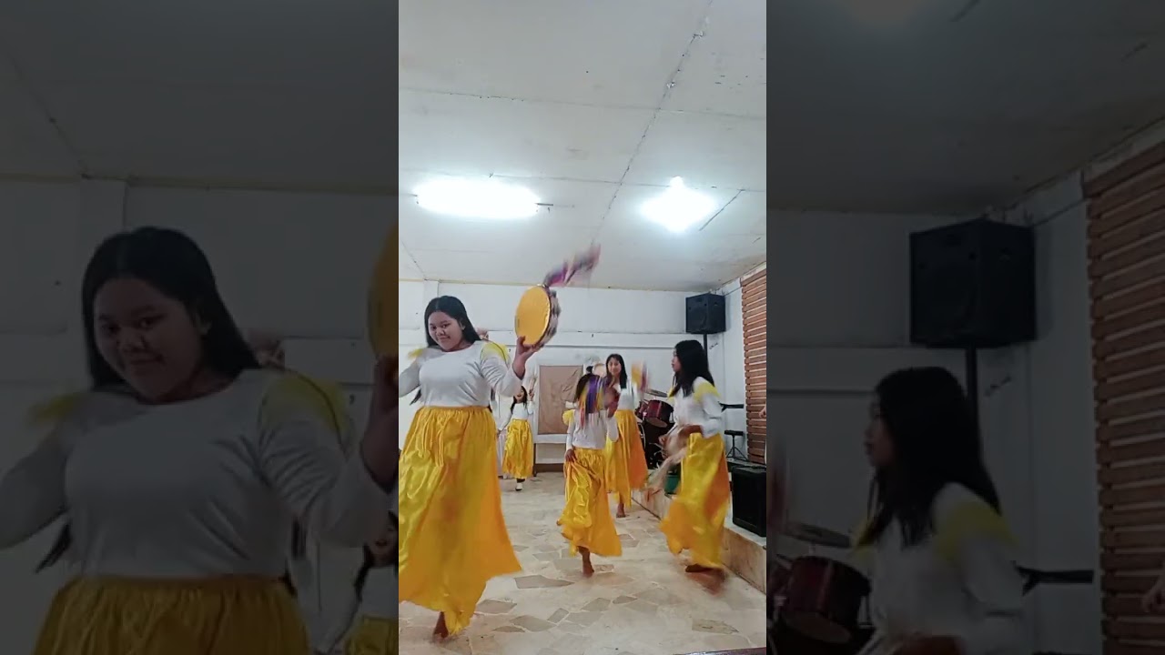 Ang Buhay ko kay Kristo tambourine dance BLFGC