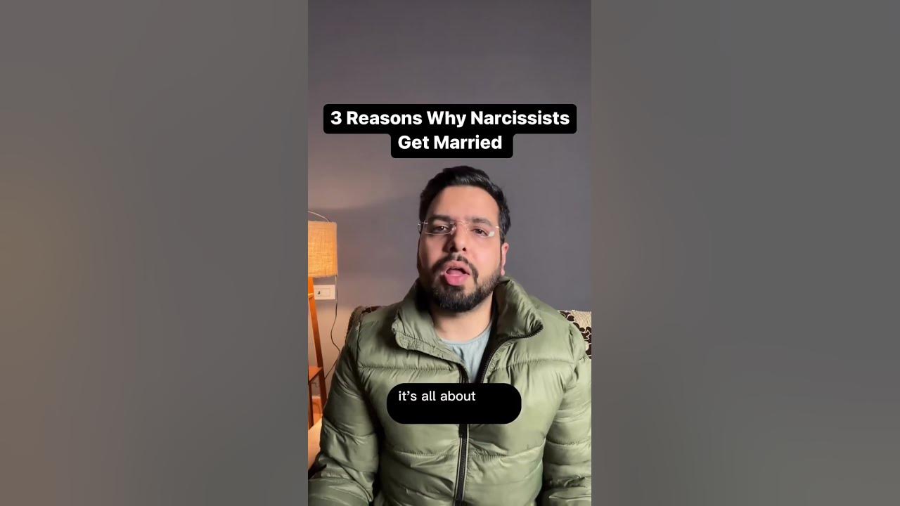 3 Reasons Why Narcissists Get Married #narcissist