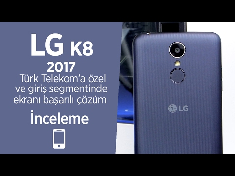 Video: LG k8 2018 nedir?