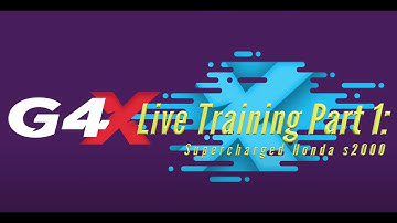 Link G4x Live Training Part 1: Supercharged Honda s2000 | Evans Performance Academy