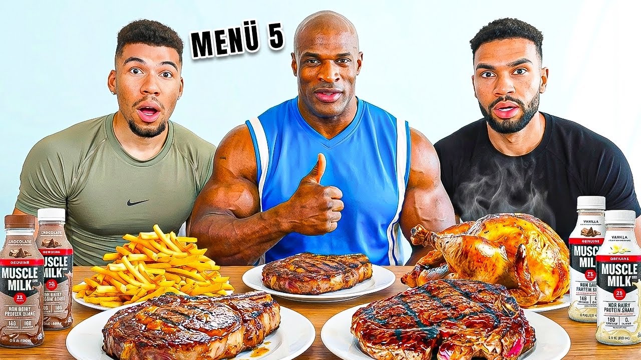 WIR PROBIEREN RONNIE COLEMAN'S 6000 KALORIEN BULK DIÄT (KRANK)