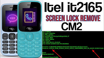itel it2165 schermvergrendeling cm2 verwijderen / Itel it2165 opstartsleutel / itel