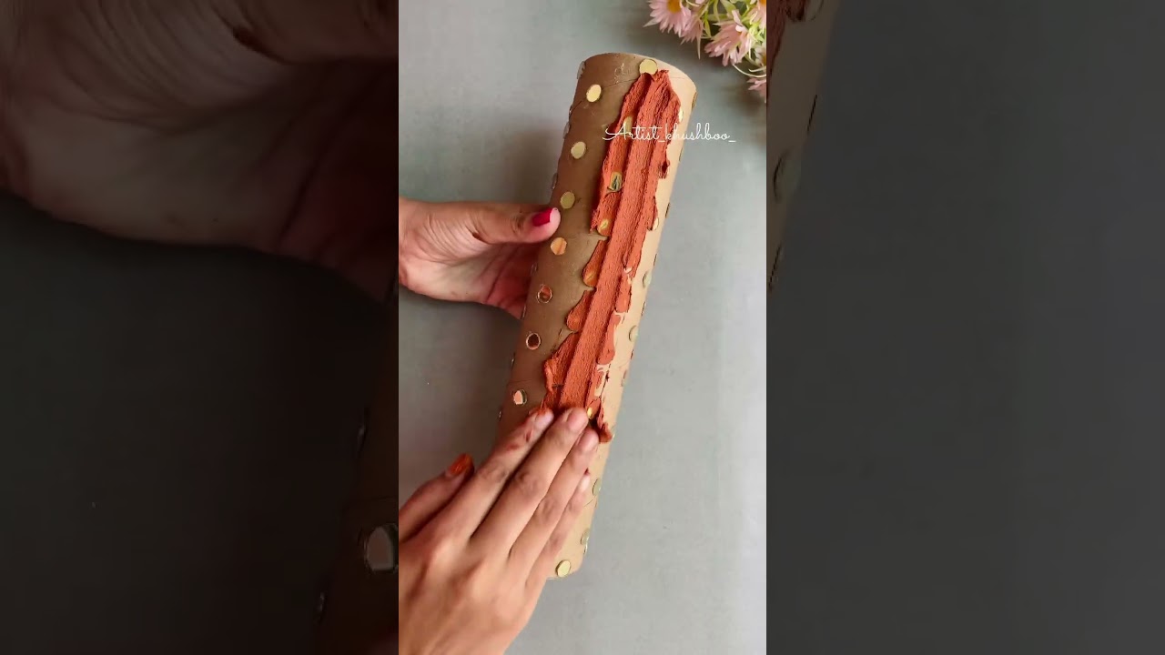 Mirror Mosaic Art/ flower vase ideas 