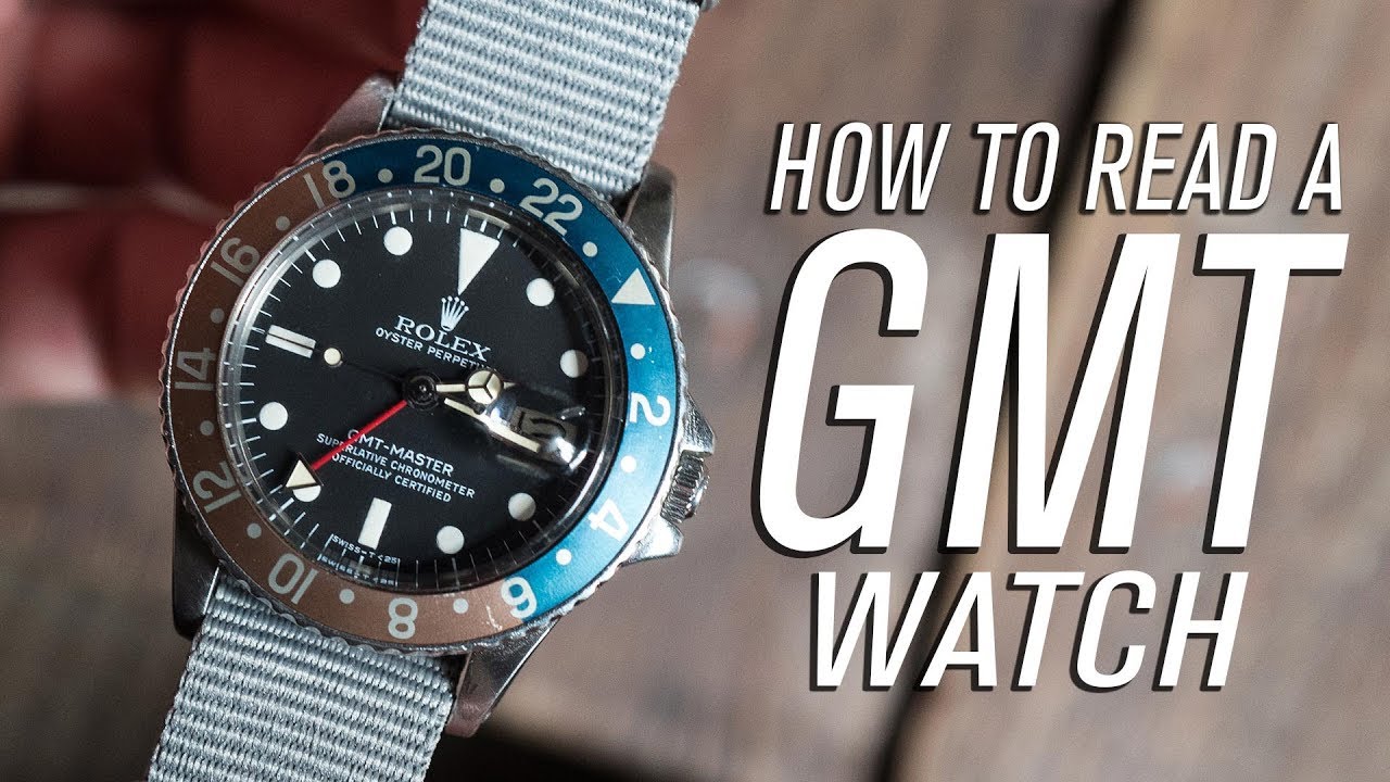 How To Read A GMT Watch - YouTube