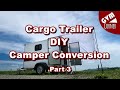 Small Cargo Trailer DIY Camper Conversion / Kleiner Kofferanhänger wird zum Wohnwagen PART 3/3