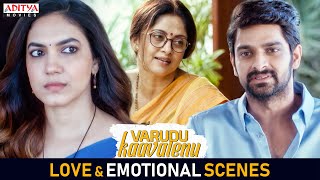 Varudu Kaavalenu Movie Love & Emotional Scenes | Hindi Dubbed Movie | Naga Shaurya, Ritu Varma