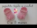 zapatitos tejidos a crochet -bebe-modelo yara-