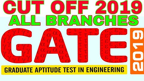 GATE 2019 RESULT DECLARED CHECK NOW.