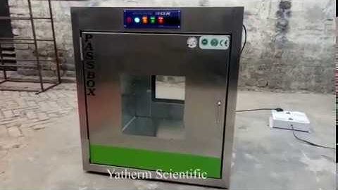 Static Pass through Box - Clean room Pass Box