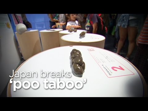 Japan breaks 'poo taboo' with exhibition focused on faeces